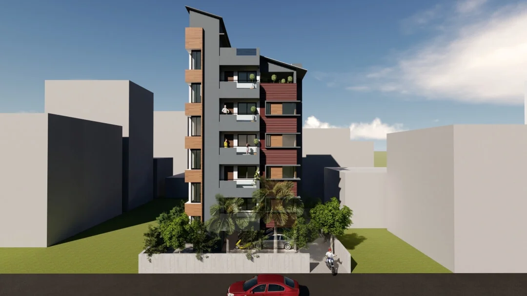 PROPOSED APARTMENT AT BHARAT NAGAR