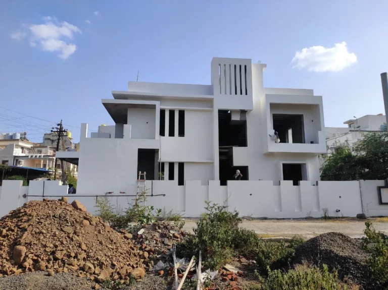 Ongoing construction of Residence at Wardha