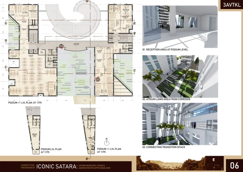 COMPETITION – IIA SATARA – MUNICIPAL COUNCIL AND  ADMINISTRATIVE BUILDING – 2019