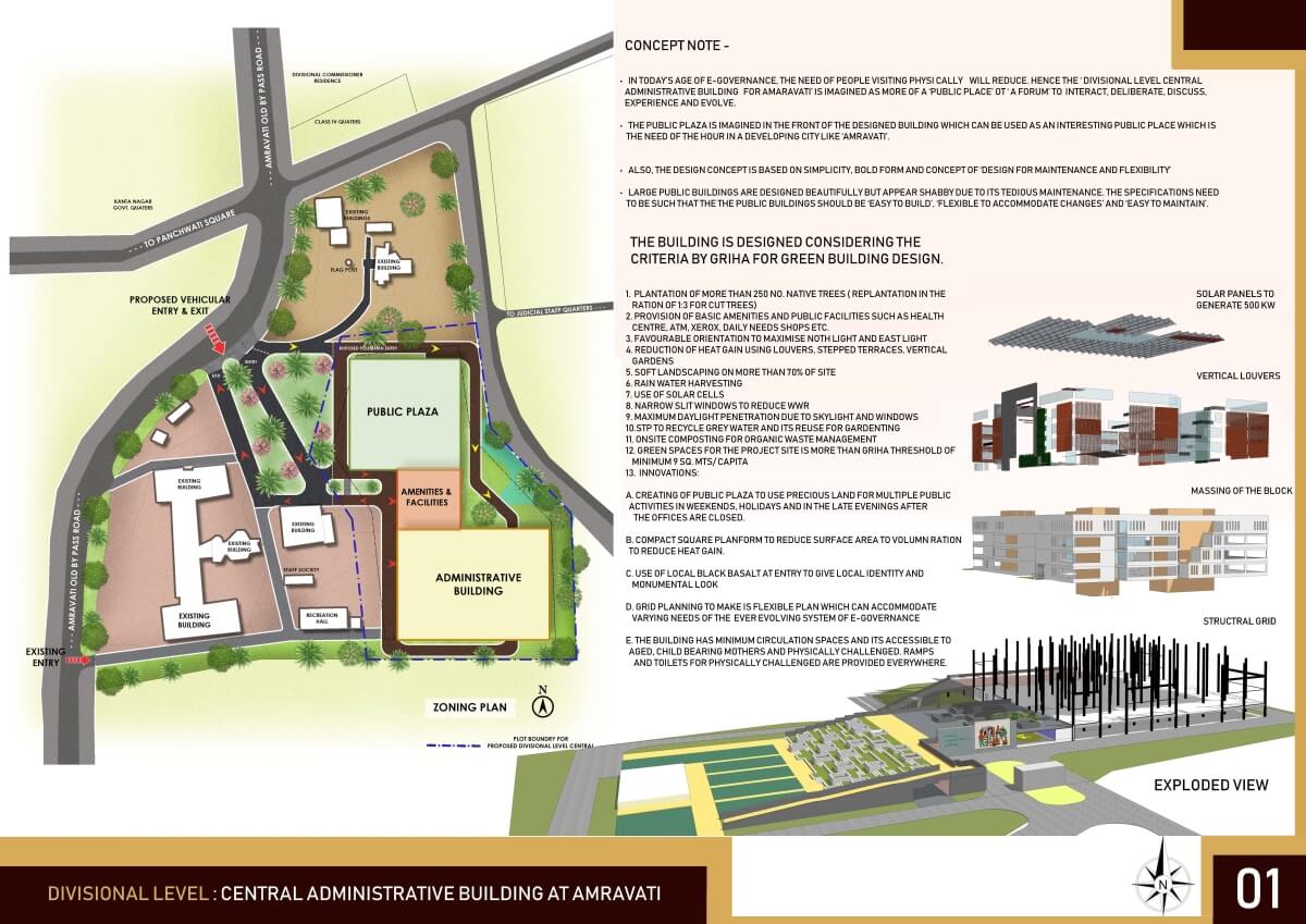 COMPETITION – CENTRAL ADMINISTRATIVE BUILDING – 2021