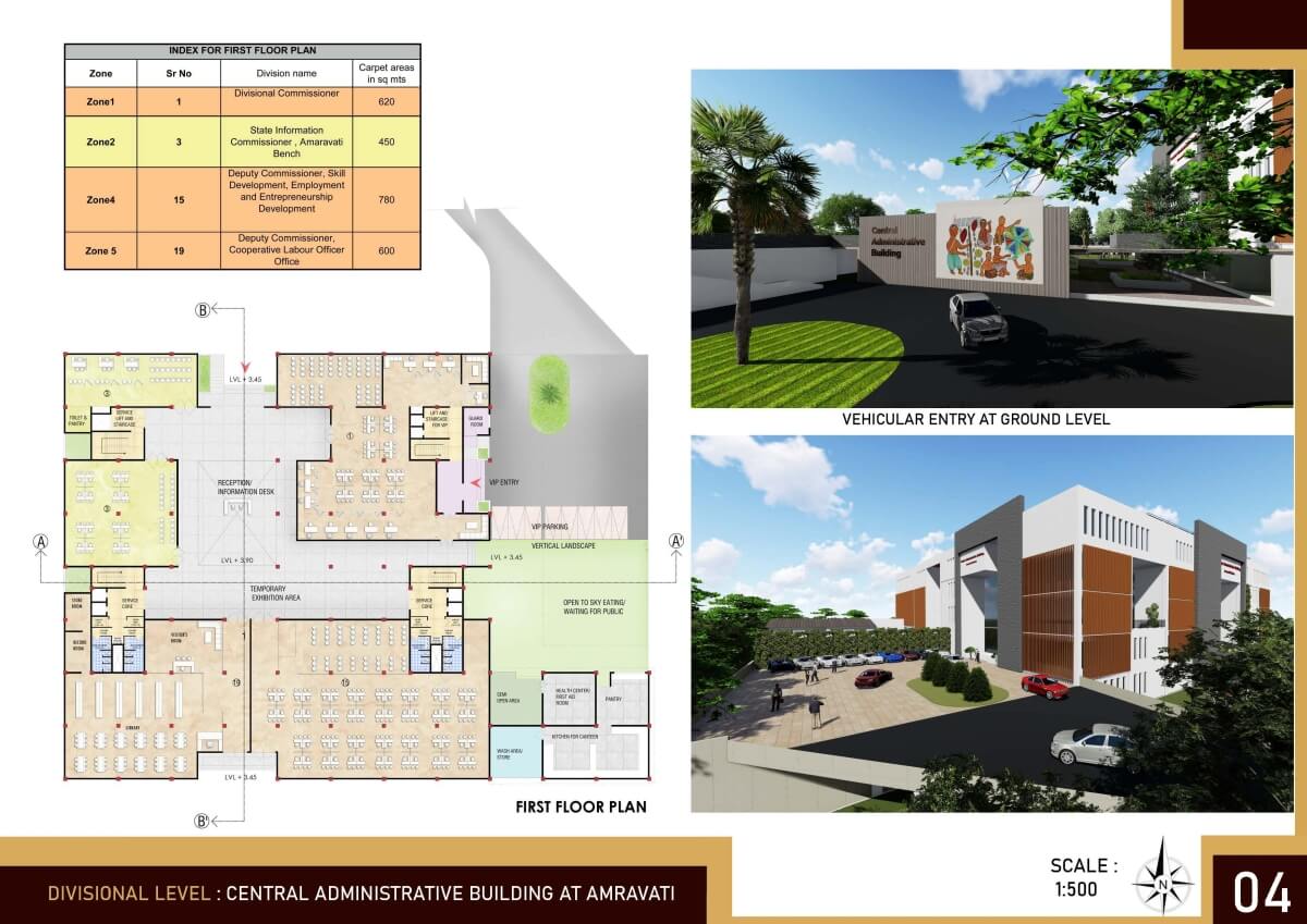 COMPETITION – CENTRAL ADMINISTRATIVE BUILDING – 2021