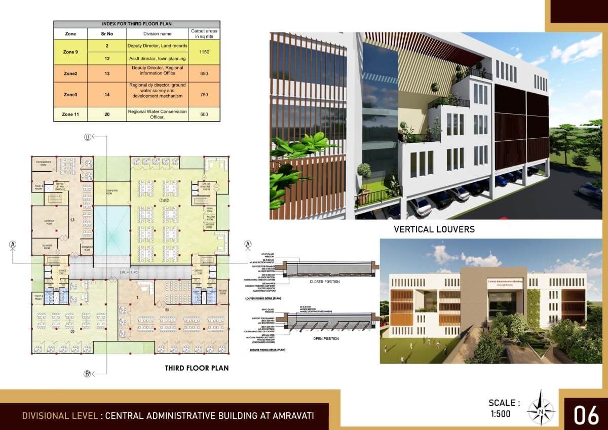 COMPETITION – CENTRAL ADMINISTRATIVE BUILDING – 2021
