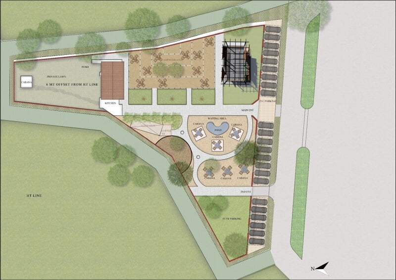 DINE OUT GARDEN RESTAURANT AT DHAMNA