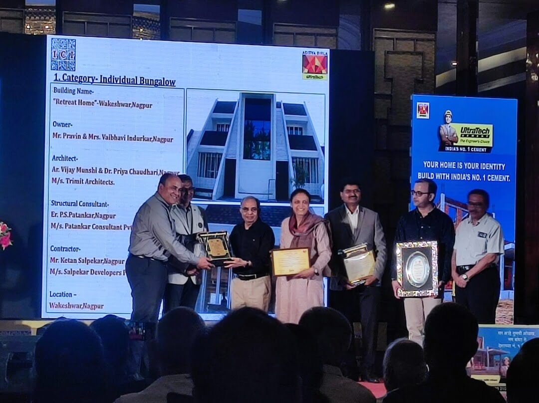 COMPETITION WON – RETREAT HOME WAKESHWAR – 2021